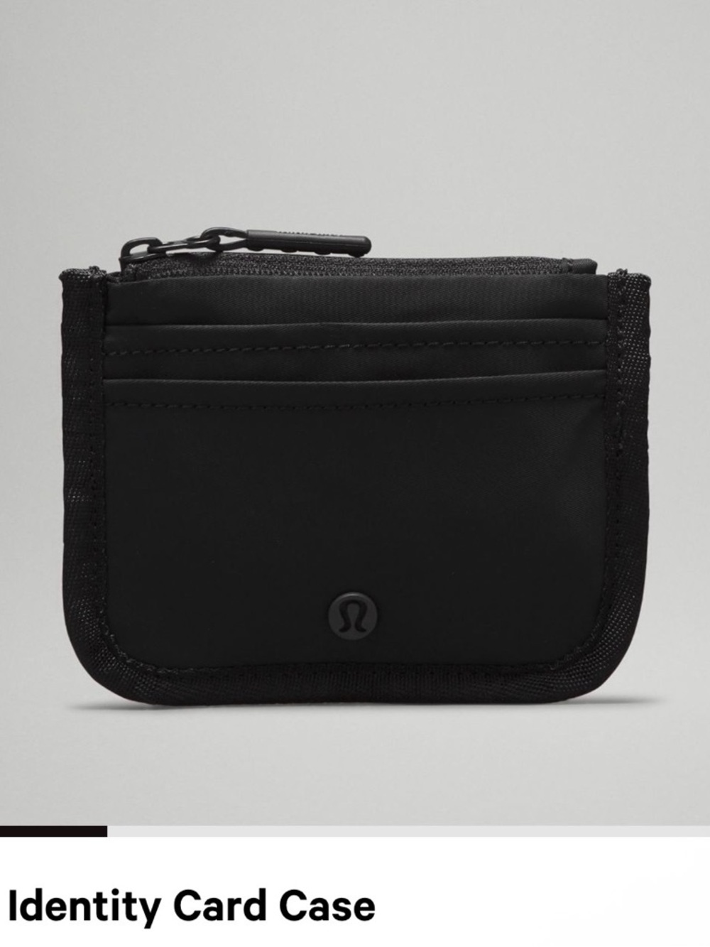 lululemon true identity card case Black (sold out)